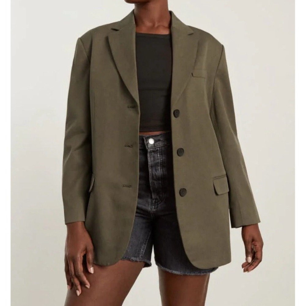 Everlane‎ NWT Womens Size 14 80's Beech Blazer Oversized